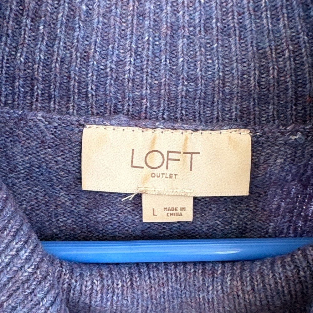 Women's Loft Turtleneck Sweater - Picture 4 of 7